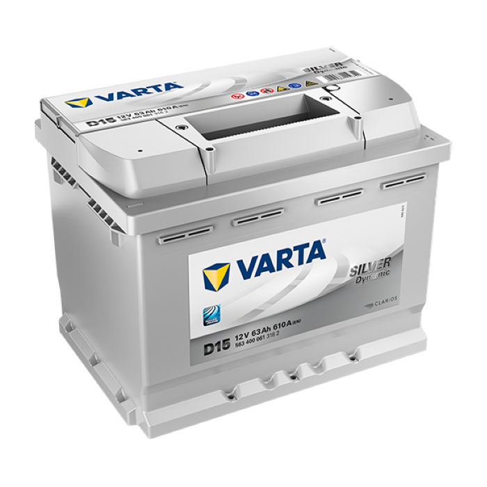 Аккумулятор VARTA Silver Dynamic 63Ah 610А обр.п. 242x175x190 563400061